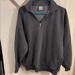 Aritzia mega cozy fleece 1/2 zip sweatshirt